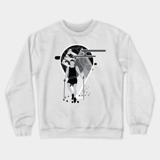 FKT (fastest know time) Hiking Crewneck Sweatshirt